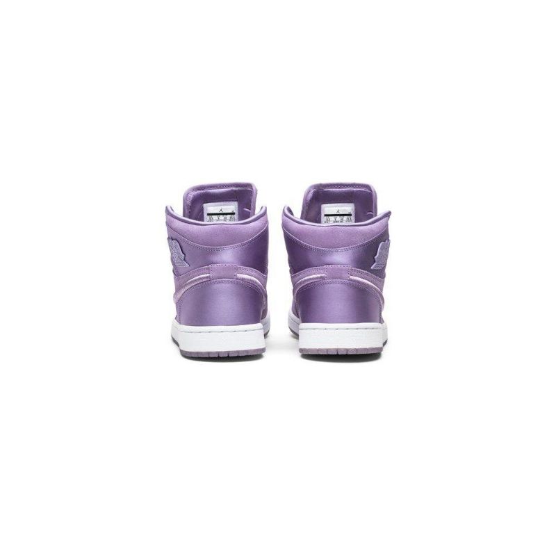 Air Jordan 1 Retro High Lilla Hvid Sko Dame
