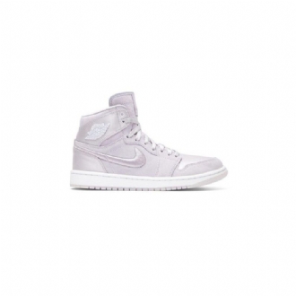 Air Jordan 1 Retro High Lilla Hvid Sko Dame