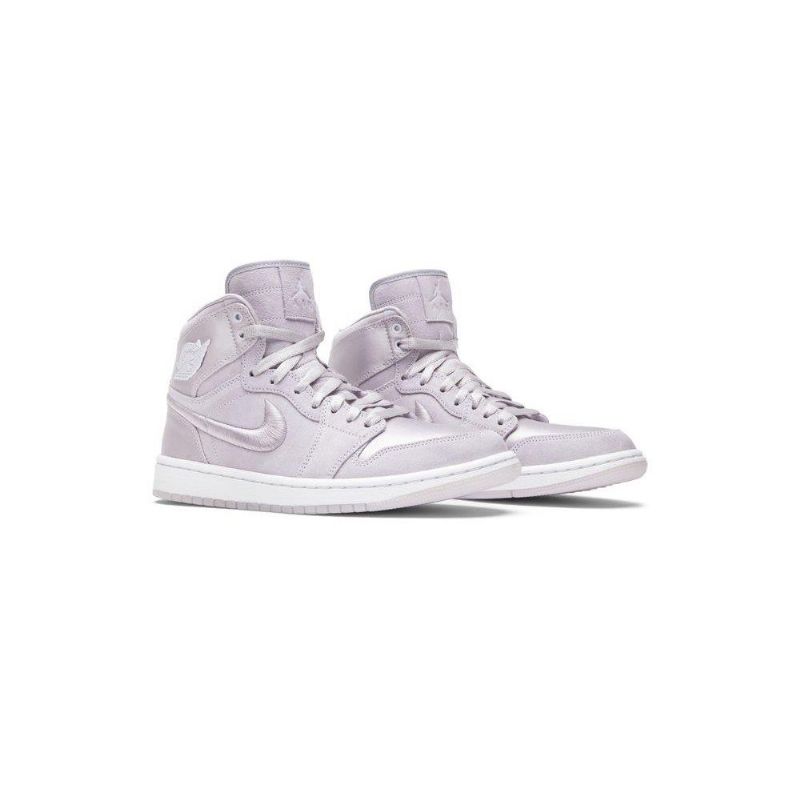 Air Jordan 1 Retro High Lilla Hvid Sko Dame