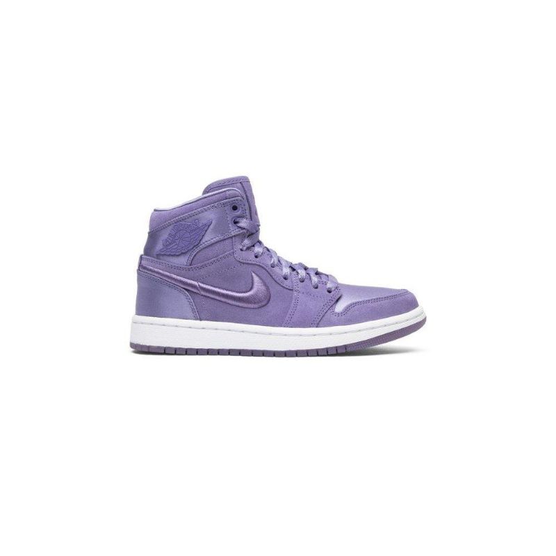 Air Jordan 1 Retro High Lilla Hvid Sko Dame