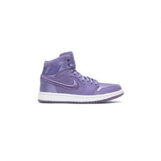 Air Jordan 1 Retro High Lilla Hvid Sko Dame