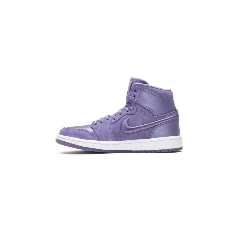 Air Jordan 1 Retro High Lilla Hvid Sko Dame