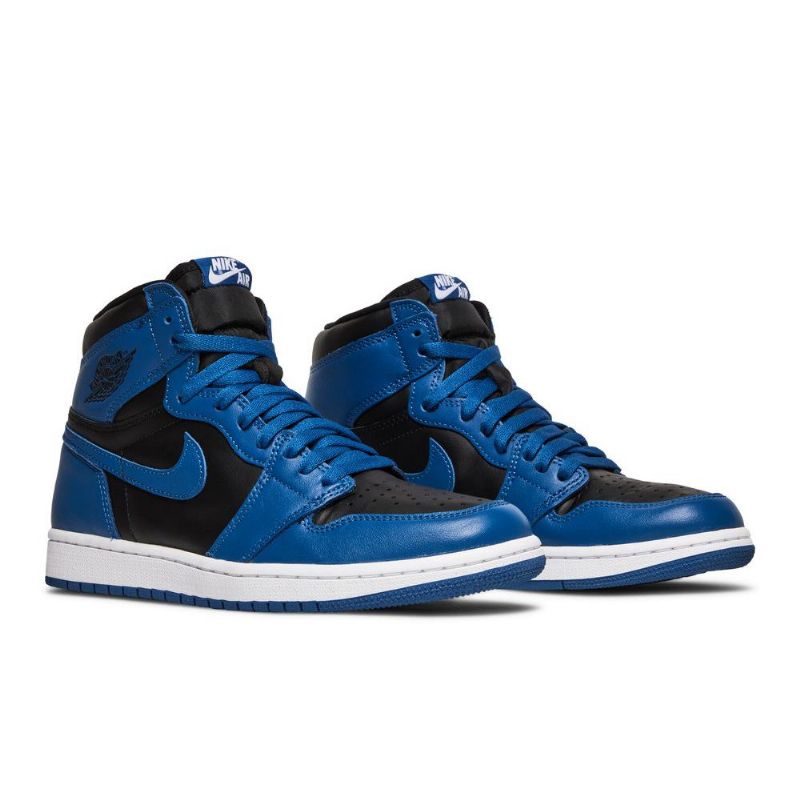 Air Jordan 1 Retro High Og Blå Sort Sko Herre