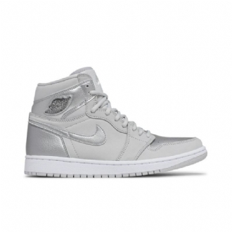 Air Jordan 1 Retro High Og Co.jp Grå Sølv Sko Herre