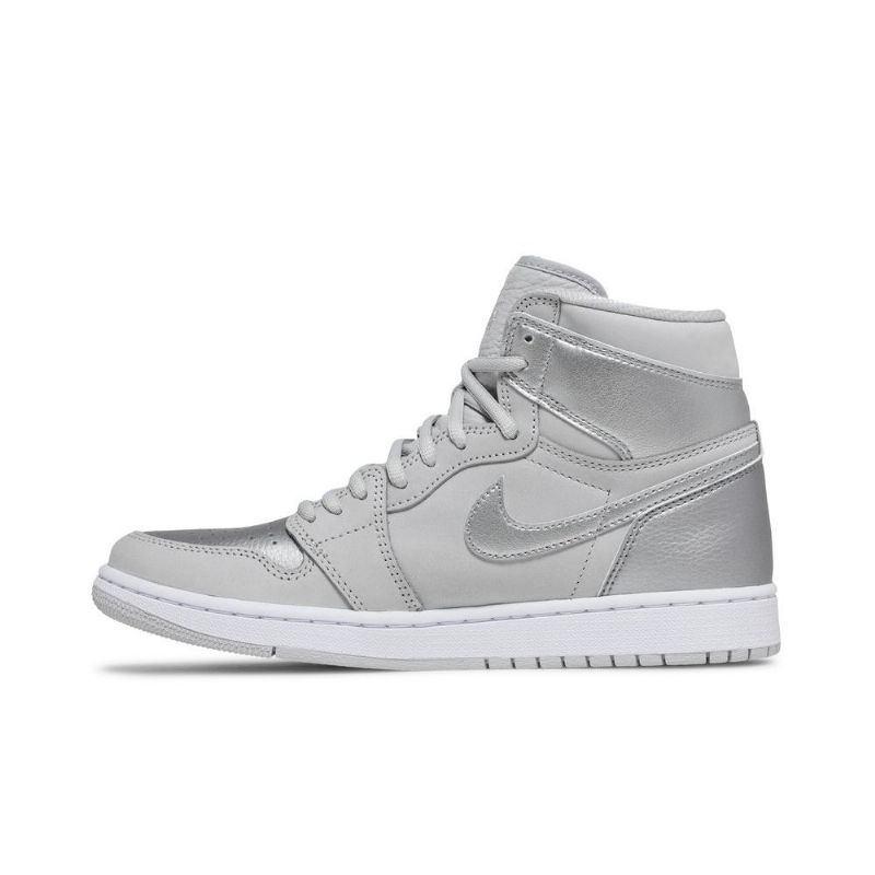 Air Jordan 1 Retro High Og Co.jp Grå Sølv Sko Herre