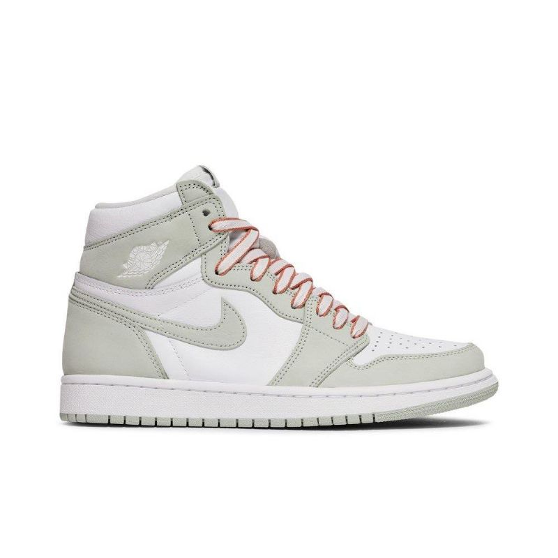 Air Jordan 1 Retro High Og Grå Hvid Orange Sko Dame