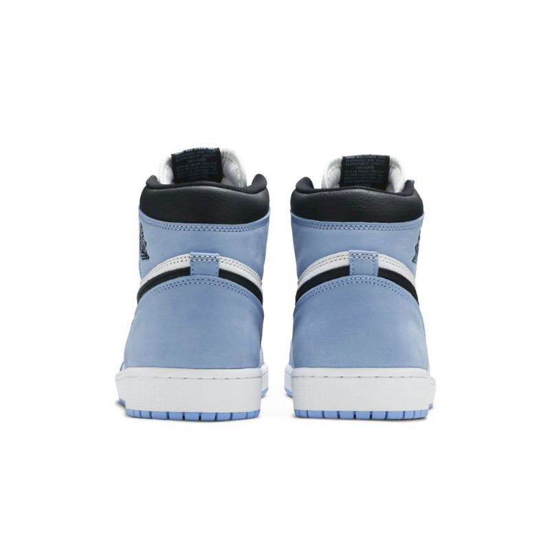 Air Jordan 1 Retro High Og Hvid Blå Sort Sko Herre