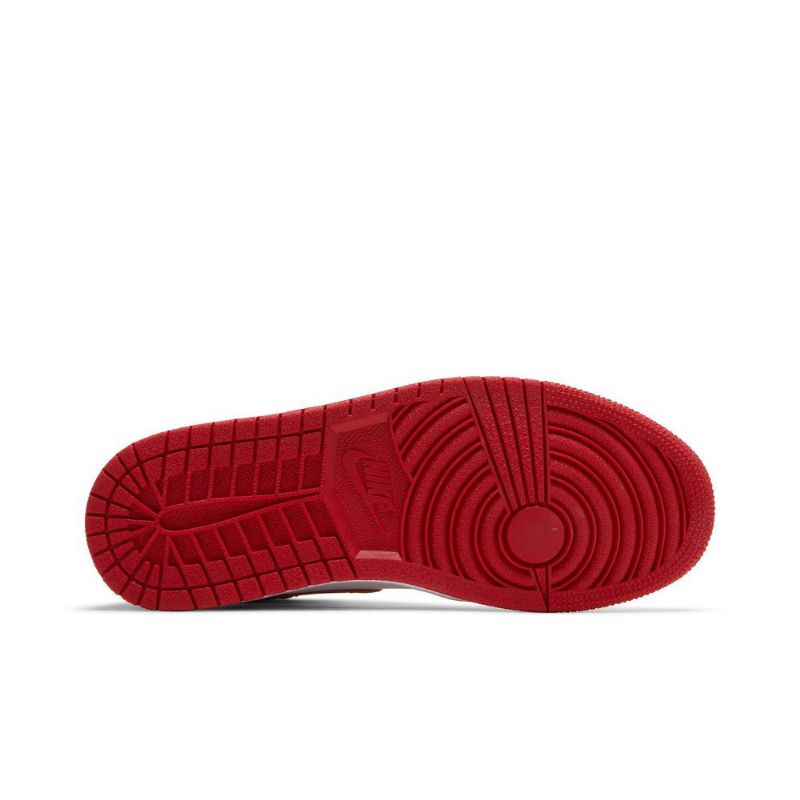 Air Jordan 1 Retro High Og Hvid Rød Sort Sko Herre