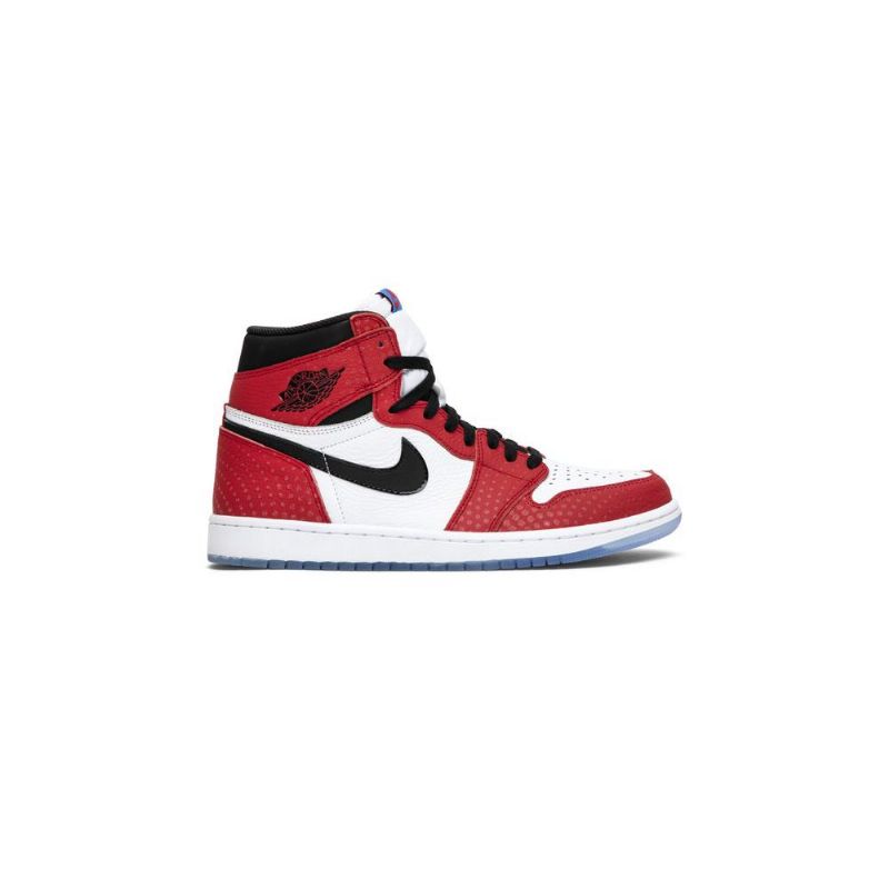 Air Jordan 1 Retro High Og Rød Hvid Sort Blå Sko Herre