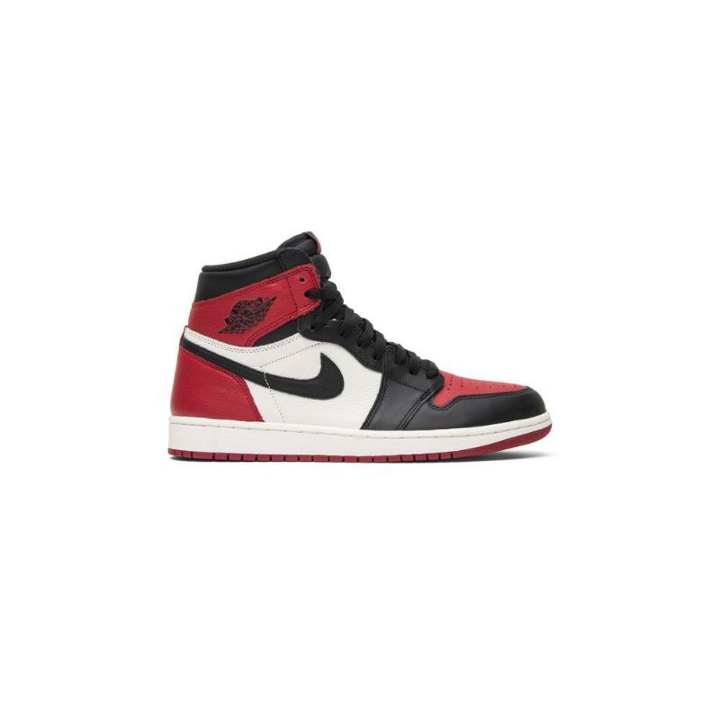 Air Jordan 1 Retro High Og Rød Hvid Sort Sko Herre