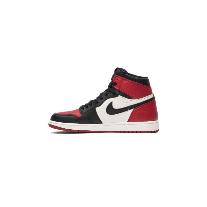 Air Jordan 1 Retro High Og Rød Hvid Sort Sko Herre