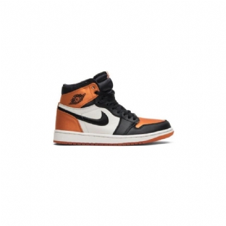 Air Jordan 1 Retro High Og Sort Brun Hvid Sko Dame