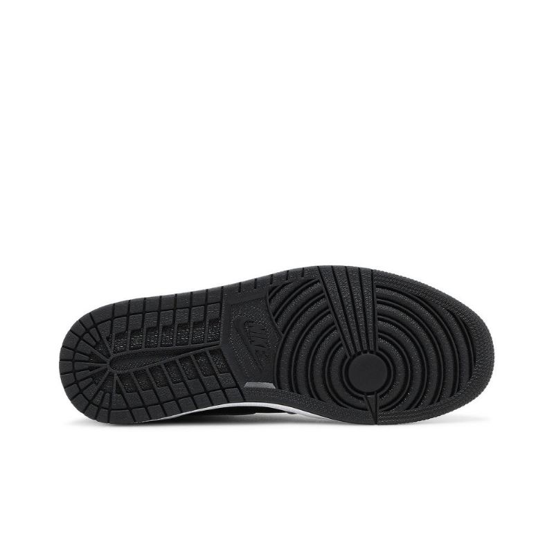 Air Jordan 1 Retro High Og Sort Grå Hvid Sko Herre