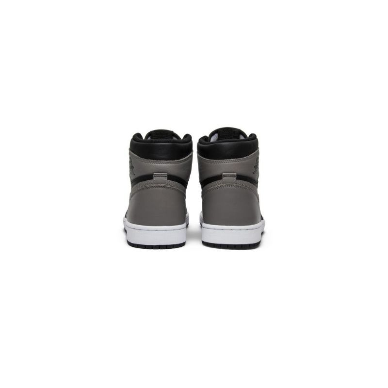 Air Jordan 1 Retro High Og Sort Grå Hvid Sko Herre