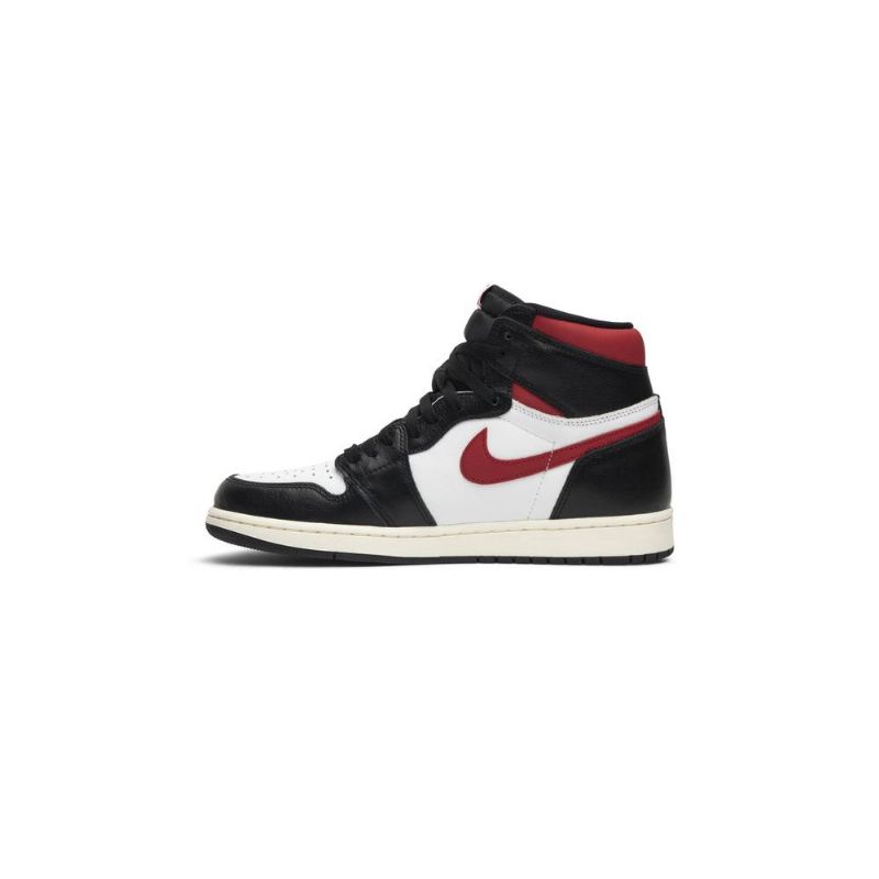 Air Jordan 1 Retro High Og Sort Hvid Rød Sko Herre