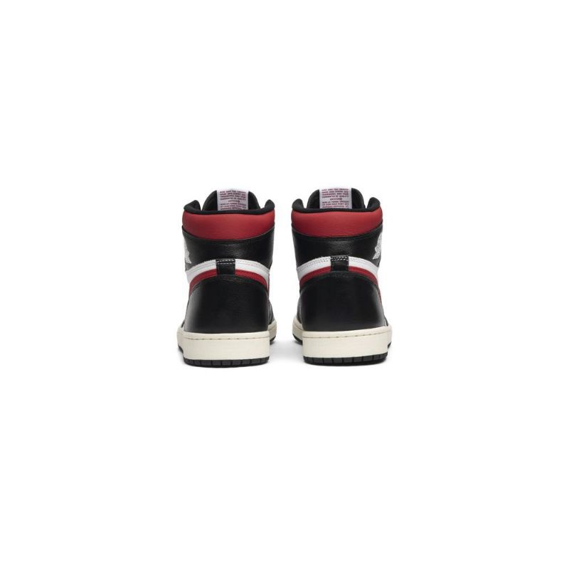 Air Jordan 1 Retro High Og Sort Hvid Rød Sko Herre