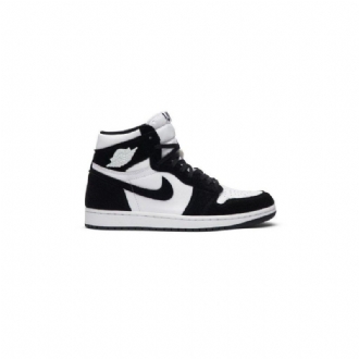 Air Jordan 1 Retro High Og Sort Hvid Sko Dame