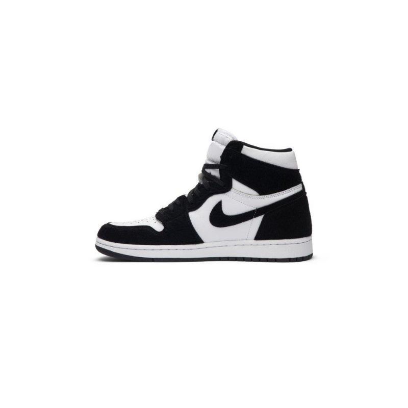 Air Jordan 1 Retro High Og Sort Hvid Sko Dame