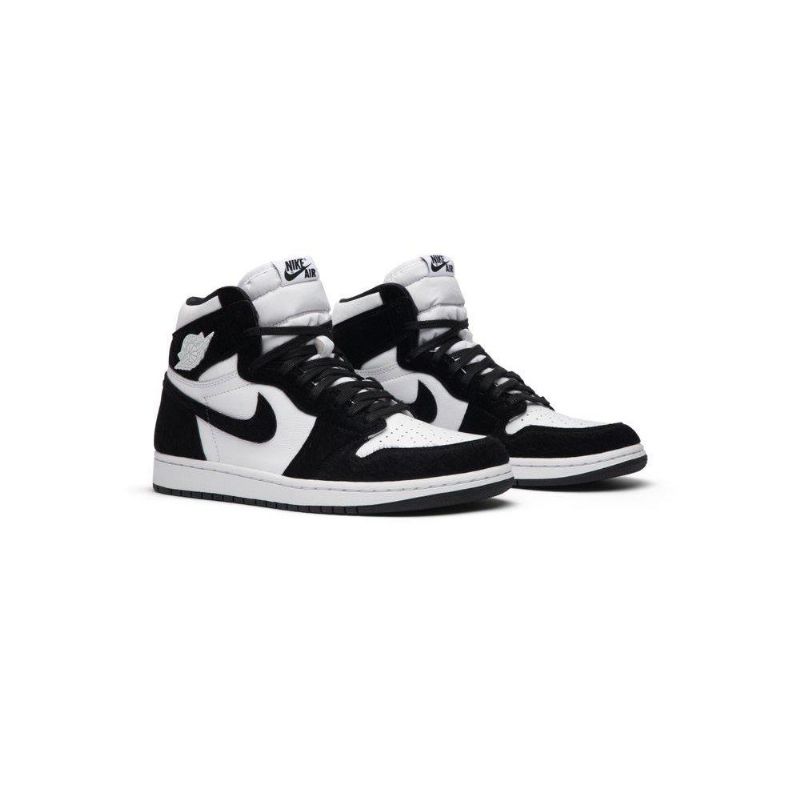 Air Jordan 1 Retro High Og Sort Hvid Sko Dame
