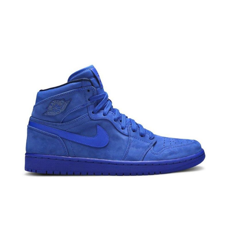 Air Jordan 1 Retro High Premium Blå Sko Dame