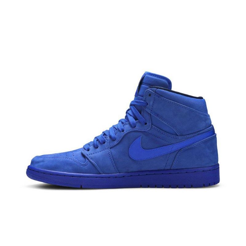 Air Jordan 1 Retro High Premium Blå Sko Dame