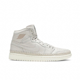 Air Jordan 1 Retro High Premium Grå Sko Dame