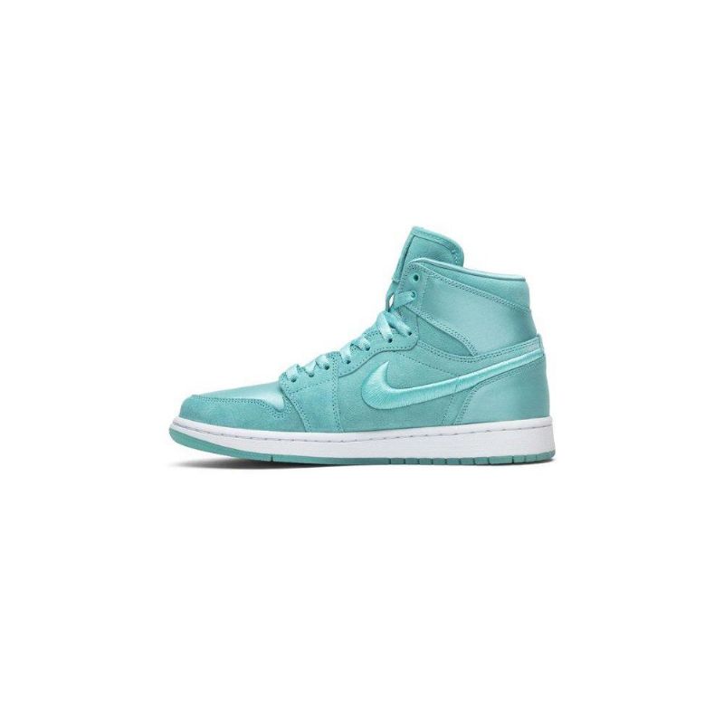 Air Jordan 1 Retro High Turkis Hvid Sko Dame