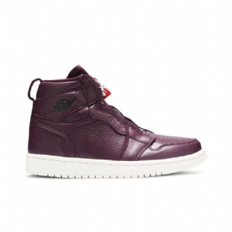 Air Jordan 1 Retro High Zip Bordeaux Sko Dame