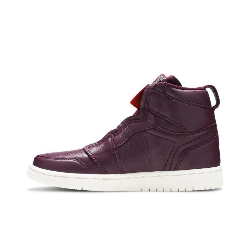 Air Jordan 1 Retro High Zip Bordeaux Sko Dame
