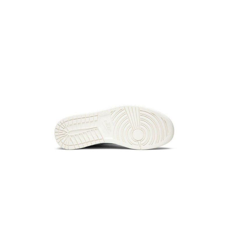 Air Jordan 1 Retro High Zip Grøn Rød Sko Dame