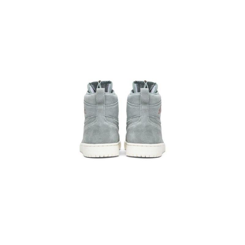 Air Jordan 1 Retro High Zip Grøn Rød Sko Dame