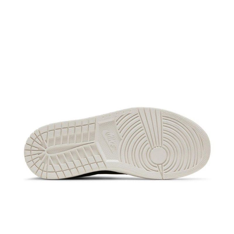 Air Jordan 1 Retro High Zip Sort Rød Sko Dame