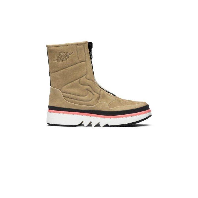 Air Jordan 1 Retro Jester Xx Beige Grøn Lyserød Sort Sko Dame
