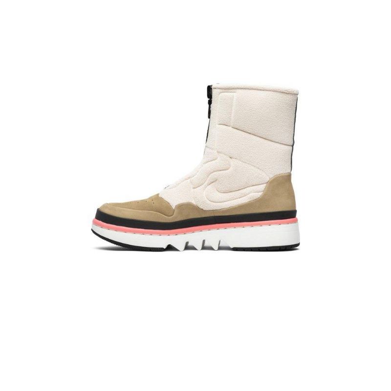 Air Jordan 1 Retro Jester Xx Beige Grøn Lyserød Sort Sko Dame