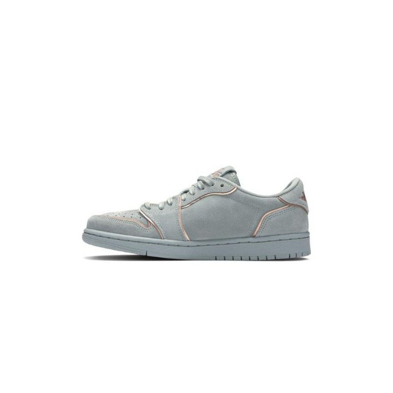 Air Jordan 1 Retro Low Ns Grøn Lyserød Sko Dame
