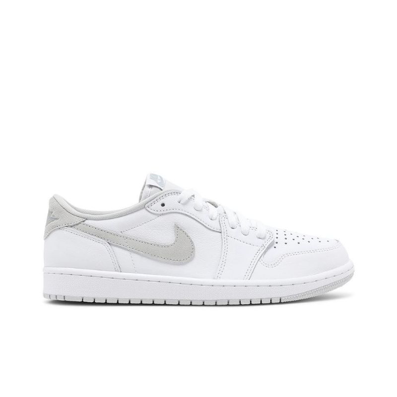 Air Jordan 1 Retro Low Og Hvid Grå Sko Herre