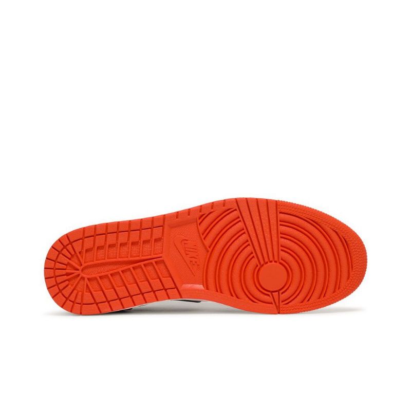 Air Jordan 1 Retro Low Og Orange Hvid Sort Sko Herre