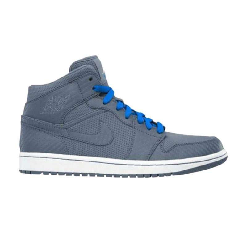 Air Jordan 1 Retro Phat Grå Blå Hvid Sko Herre
