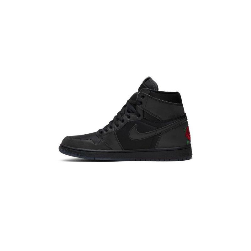 Air Jordan 1 Rox Brun Retro High Og Sort Rød Grøn Sko Dame