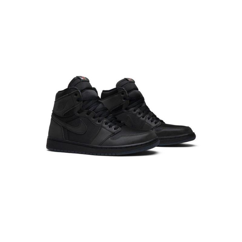 Air Jordan 1 Rox Brun Retro High Og Sort Rød Grøn Sko Dame
