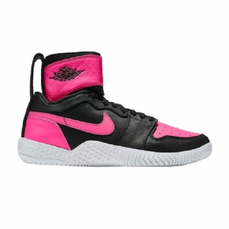 Air Jordan 1 Serena Williams Flare Aj1 Sort Lyserød Sko Dame