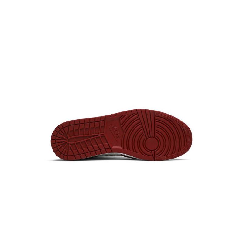 Air Jordan 1 The Shoe Surgeon Retro High Rød Hvid Sort Sko Herre