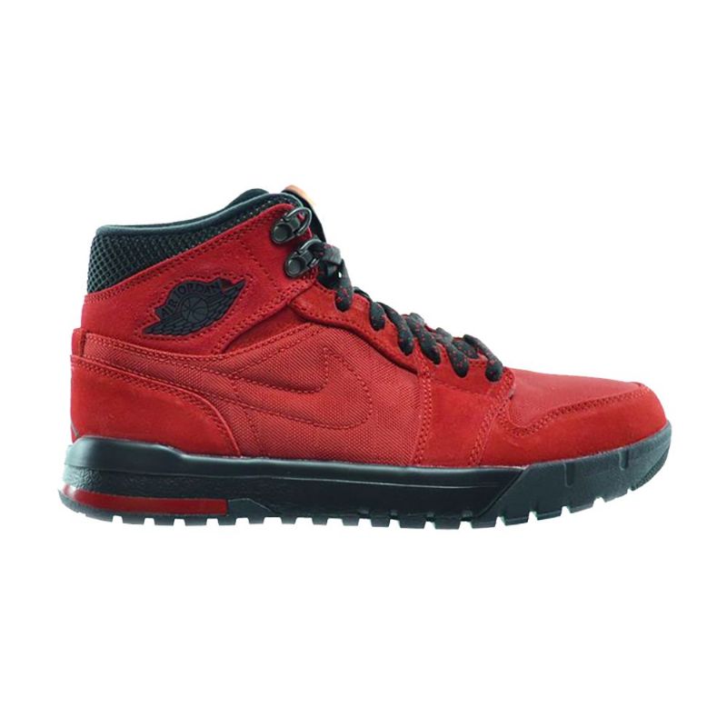Air Jordan 1 Trek Rød Sort Sko Herre