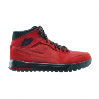 Air Jordan 1 Trek Rød Sort Sko Herre