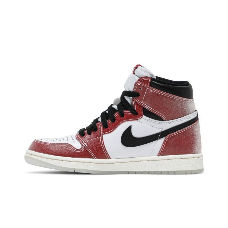 Air Jordan 1 Trophy Room Retro High Og Sp Hvid Rød Sort Sko Herre