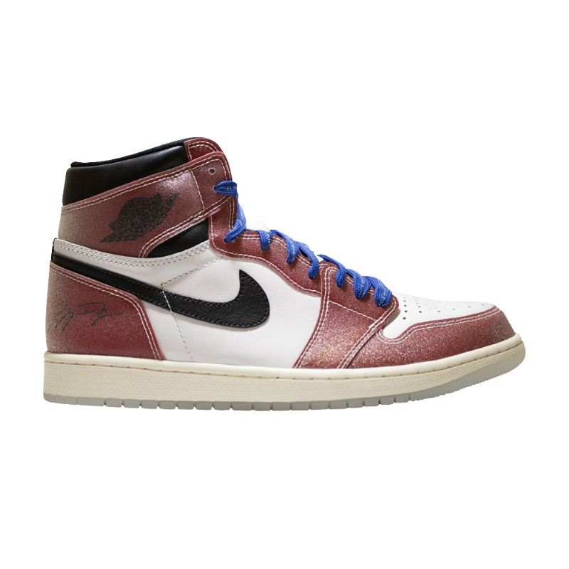 Air Jordan 1 Trophy Room Retro High Og Sp Hvid Rød Sort Sko Herre