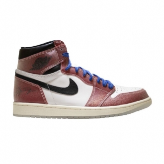 Air Jordan 1 Trophy Room Retro High Og Sp Hvid Rød Sort Sko Herre