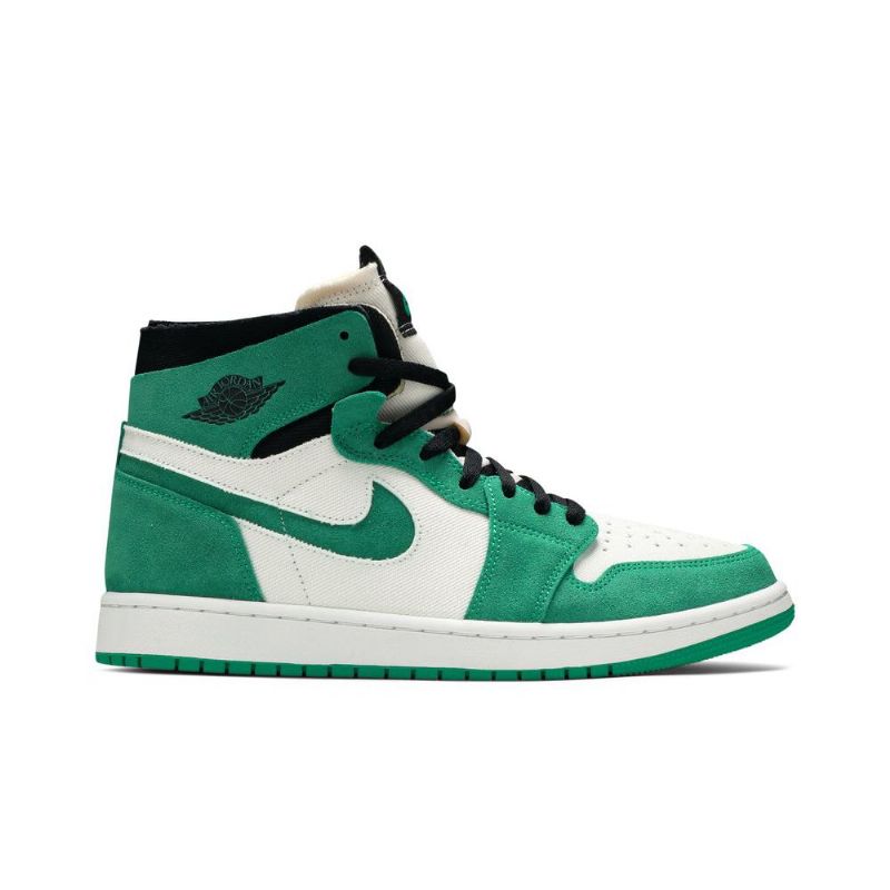 Air Jordan 1 Zoom Comfort Grøn Hvid Sort Sko Herre