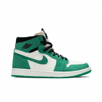 Air Jordan 1 Zoom Comfort Grøn Hvid Sort Sko Herre