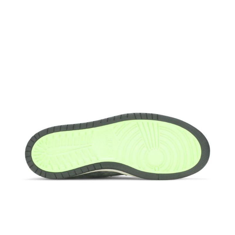 Air Jordan 1 Zoom Comfort Lilla Grå Sort Sko Herre